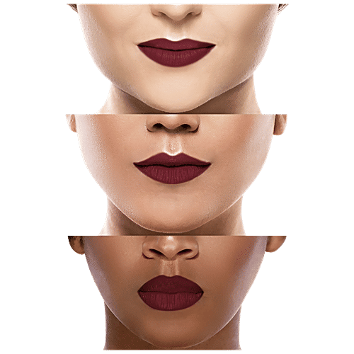 Maybelline New York Color Sensational Creamy Matte Lipstick, 3.9 g 695 Divine Wine 