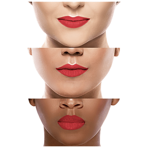 Maybelline New York Color Sensational Creamy Matte Lipstick, 3.9 g 690 Siren In Scarlet 