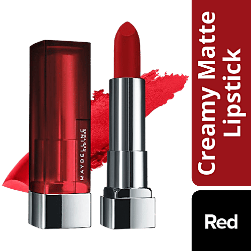 Maybelline New York Colour Sensational Creamy Matte Lipstick, 3.9 g 690 Siren In Scarlet 