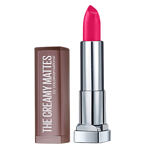 Maybelline New York Color Sensational Creamy Matte Lipstick, 3.9 g 680 Mesmerizing Magenta 