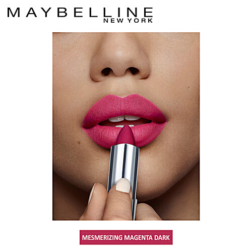 Maybelline New York Color Sensational Creamy Matte Lipstick, 3.9 g 680 Mesmerizing Magenta 