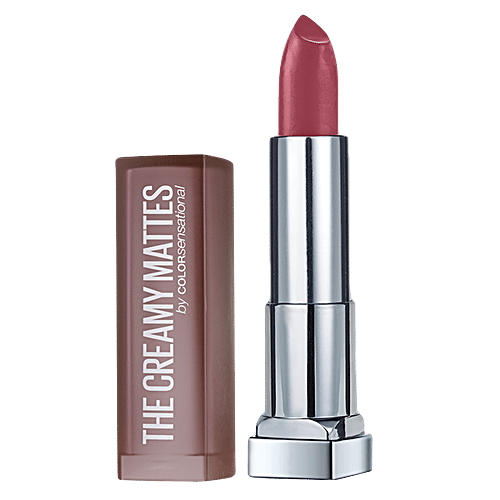 Maybelline New York Color Sensational Creamy Matte Lipstick, 3.9 g 660 Touch of Spice 