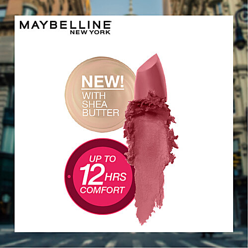 Maybelline New York Colour Sensational Creamy Matte Lipstick, 3.9 g 660 Touch of Spice