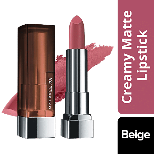 Maybelline New York Colour Sensational Creamy Matte Lipstick, 3.9 g 660 Touch of Spice