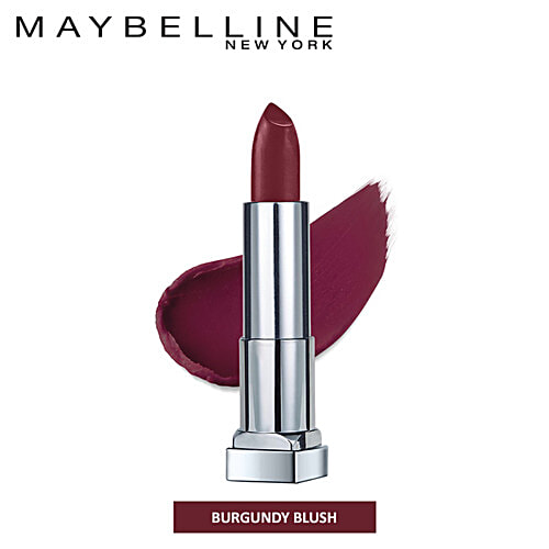Maybelline New York Color Sensational Creamy Matte Lipstick, 3.9 g 696 Burgundy Blush 