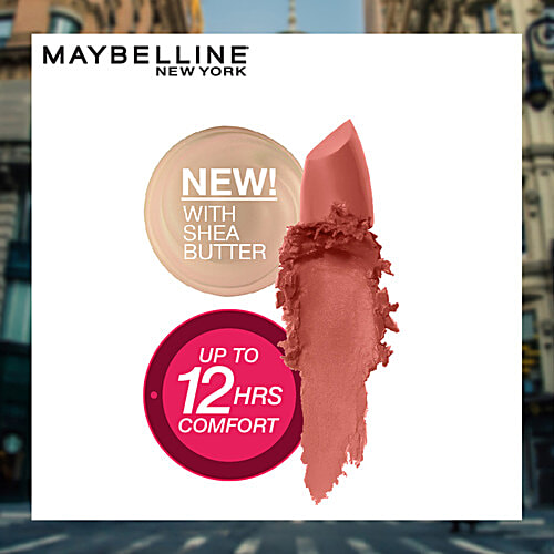 Maybelline New York Colour Sensational Creamy Matte Lipstick, 3.9 g 657 Nude Nuance 