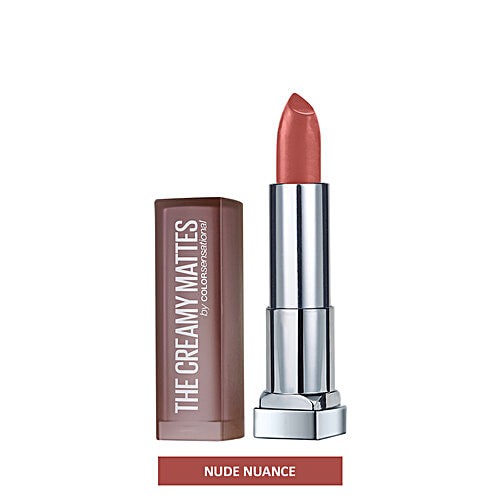 Maybelline New York Color Sensational Creamy Matte Lipstick, 3.9 g 657 Nude Nuance 