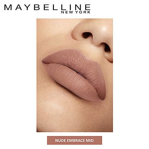 Maybelline New York Color Sensational Creamy Matte Lipstick, 3.9 g 650 Nude Embrace 