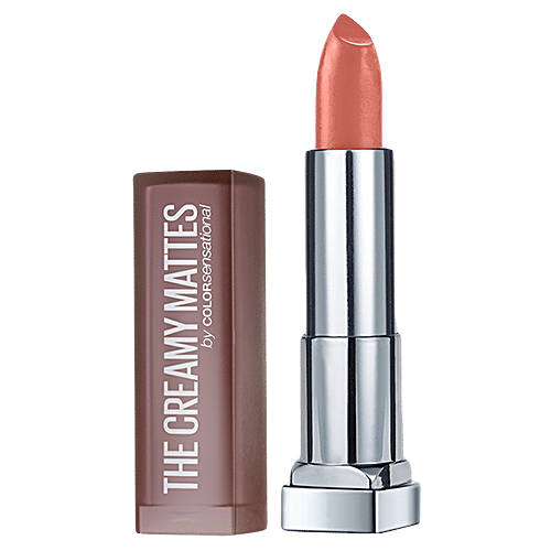 Maybelline New York Color Sensational Creamy Matte Lipstick, 3.9 g 656 Clay Crush 