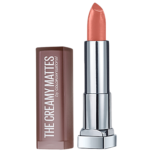 Maybelline New York Color Sensational Creamy Matte Lipstick, 3.9 g 656 Clay Crush 