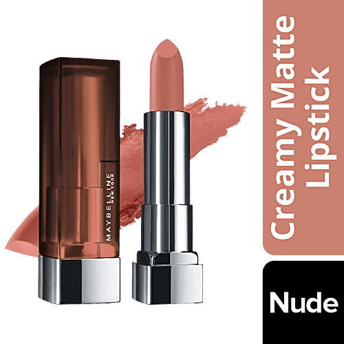 Maybelline New York Color Sensational Creamy Matte Lipstick, 3.9 g 656 Clay Crush 