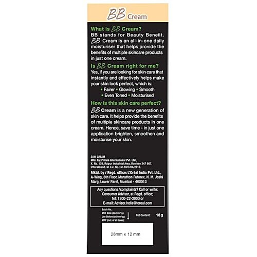 Garnier Skin Naturals - BB Cream, 18 g  