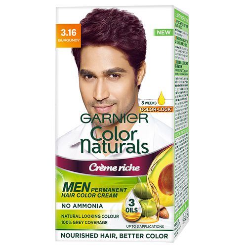 Garnier Men Color Naturals - Shade 3.16, Burdy, 30 ml + 30 g  