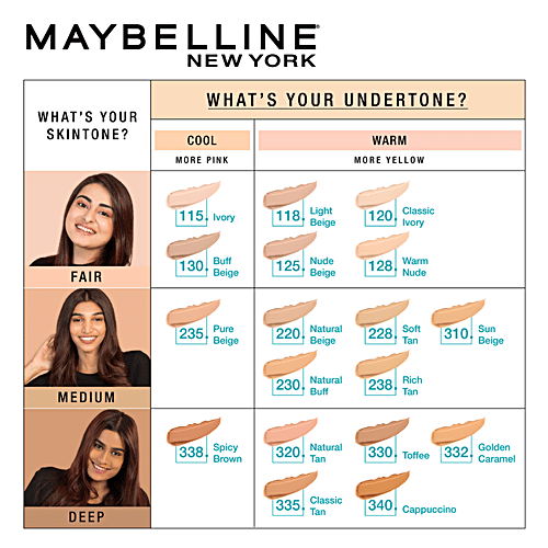 Maybelline New York Fit Me Matte+Poreless Liquid Foundation, 30 ml 228 Soft Tan 