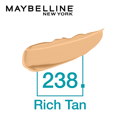 Maybelline New York Fit Me Matte+Poreless Liquid Foundation, 30 ml 238 Rich Tan 