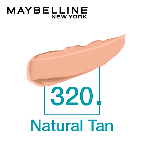 Maybelline New York Fit Me Matte+Poreless Liquid Foundation, 30 ml 320 Natural Tan 