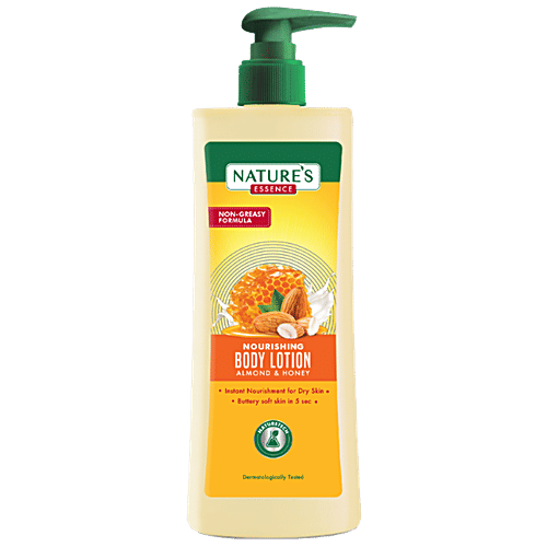 Natures Essence Nourishing Body Lotion - Almond & Honey, 400 ml