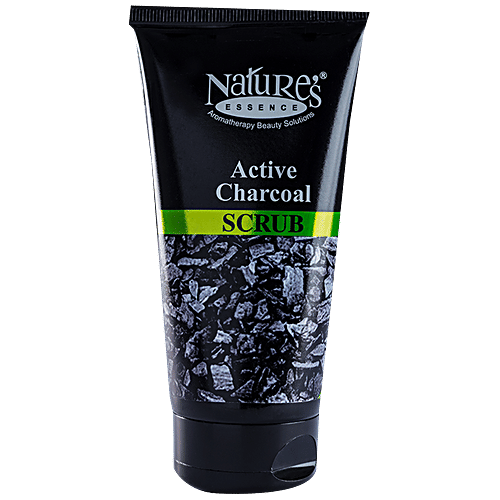 Buy Natures Essence Active Charcoal Face Scrub Online at Best Price of