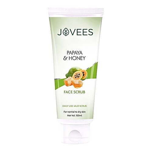 Jovees Papaya & Honey Scrub, 50 g  