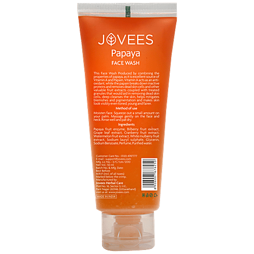 Buy Jovees Papaya Face Wash Online at Best Price bigbasket