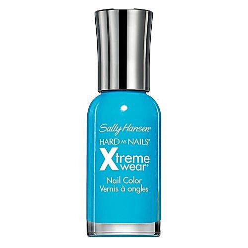 Sally Hansen Hard As Nails Xtreme Wear Nail Polish, 11.8 ml Blue Me Away Offers Extreme Strength & Shine