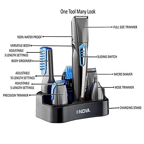 Nova NG 1175 Corded & Cordless Trimmer For Men, 1 pc  