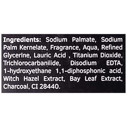 Ustraa Ammunition Cologne Soap - For Men, Anti-Bacterial, With Charcoal & Bay Leaf, 125 g (Pack of 3) Sulphate & Paraben Free