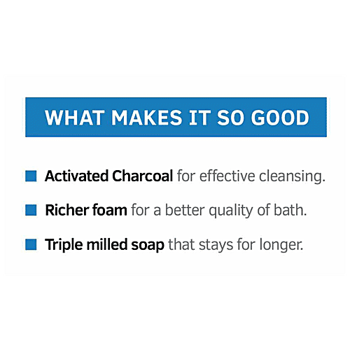 Ustraa Ammunition Cologne Soap - For Men, Anti-Bacterial, With Charcoal & Bay Leaf, 125 g (Pack of 3) Sulphate & Paraben Free