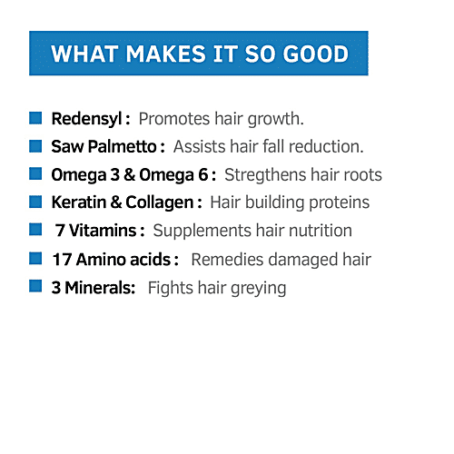 Ustraa Hair Growth Vitalizer - Complete Hair Care & Hair Loss Defence, For Men, 100 ml  Contains Omega 3 & 6, Keratin & Collagen