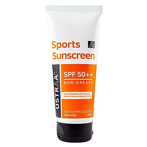 Ustraa Sports Sunscreen - SPF 50 Pa++, 100 g  Sulphate & Paraben Free