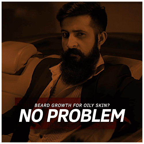 Ustraa Beard Growth Serum - For Oily Skin, Nourishing, For Men, 35 ml  Oil-Free Formulation