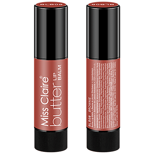Miss Claire Butter Lip Balm, 4 g Brownie Bl08 