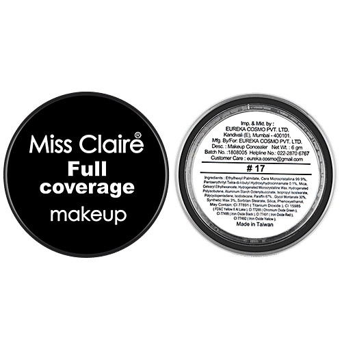 Miss Claire Full Coverage Makeup + Concealer, 6 g 17 