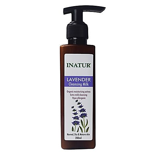 INATUR  Lavender Cleansing Milk, 200 ml  