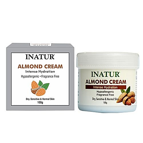 INATUR  Almond Carrier Cream, 100 g  