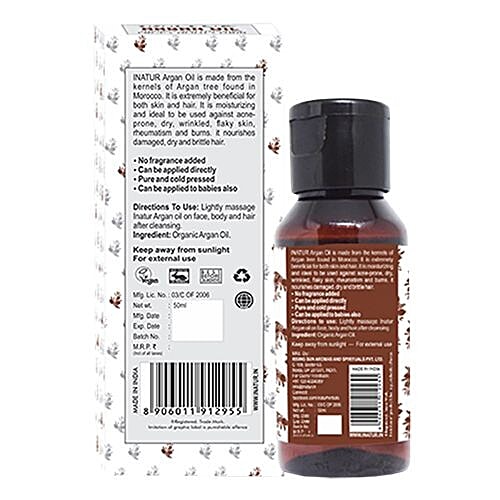 INATUR  Argan Oil, 50 ml  