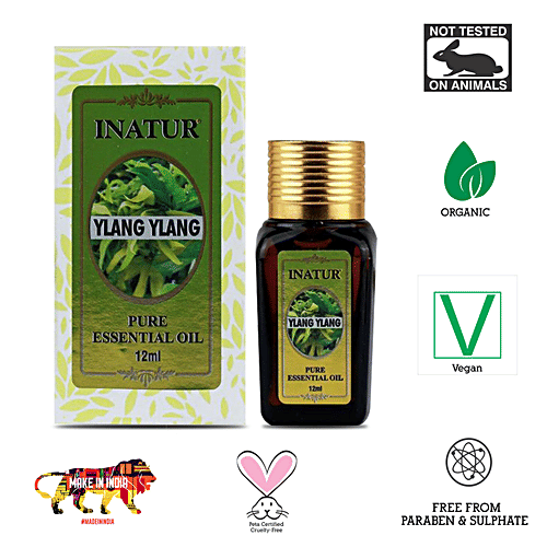 INATUR  Ylang Ylang Pure Essential Oil, 12 ml  