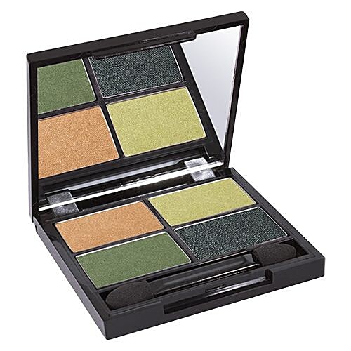 ZUII ORGANIC Flora Quad Eyeshadow Palette, 6 g Breeze 