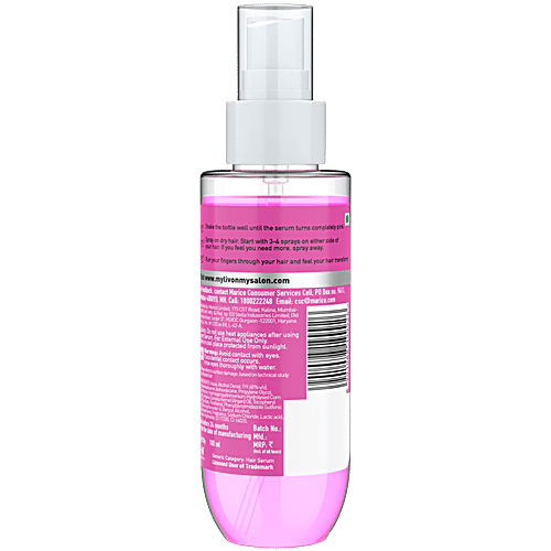 Livon Serum Anti-frizz Serum Spray - For All Hair Types, Damage Protection, With Vitamin B & Argan Oil, 100 ml  With Vitamin B & Argan Oil