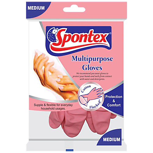 Buy Spontex Multipurpose Gloves Ideal For Everyday Household Cleaning