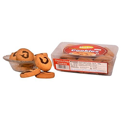 Shakti Chocochip Cookies, 200 g Tray 
