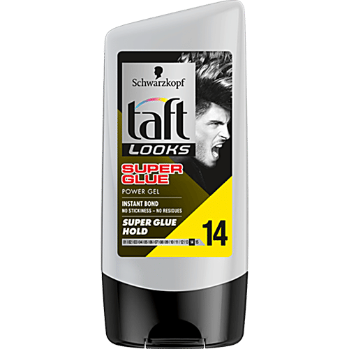 Schwarzkopf Taft Looks - Super Glue Hold 14 Power Gel, 150 ml  