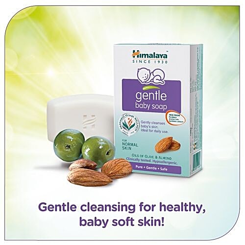 Himalaya Gentle Baby Soap, 125 g  