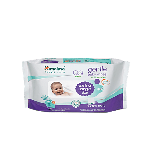himalaya gentle baby wipes 12 pcs price