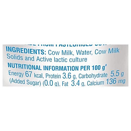 Buy Mother Dairy Cow Milk Dahi Online at Best Price of Rs 45 bigbasket