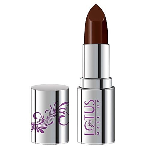 Lotus Makeup Ecostay Butter Matte Lip Colour, 4.2 g Wicked Brown 