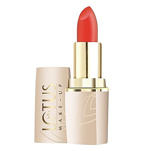Lotus Makeup Pure Colours Matte Lip Colour, 4.2 g Orange Envy 