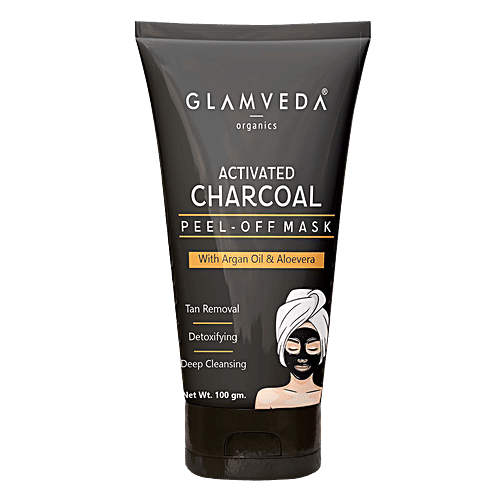 Glamveda Charcoal Peel Off Mask, 100 g