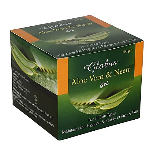 Buy Globus Aloe Vera & Neem Gel Online at Best Price of Rs 115.5