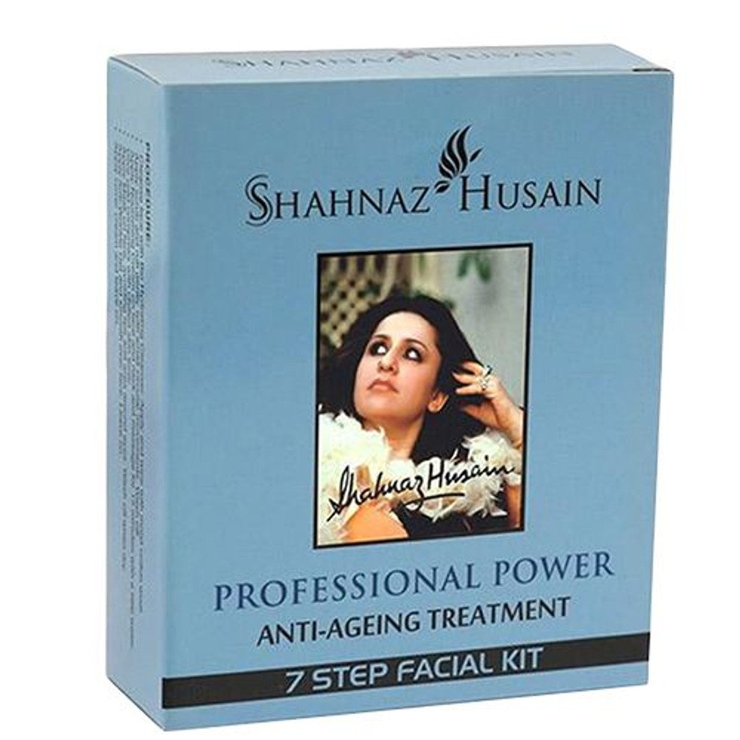 Buy Shahnaz Husain Professional Power AntiAgeing Treatment 7 Step Facial Kit Online at Best